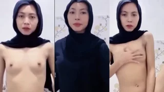 Bokep Indo Gadis Cantik Jilbab Hitam Full Bugil