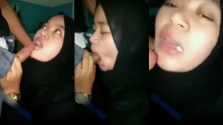 Bokep Indo Hijabers Ketagihan Peju Sepong Teros Beb